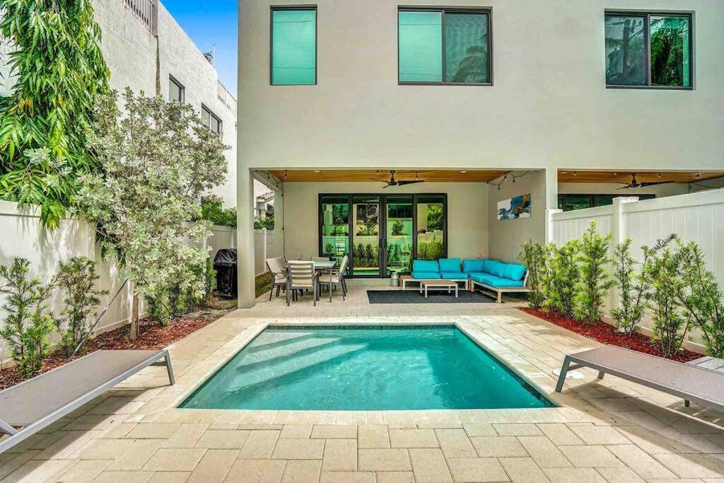 Luxury Paradise Walk To Las Olas -5 Mins To Beach Fort Lauderdale Esterno foto